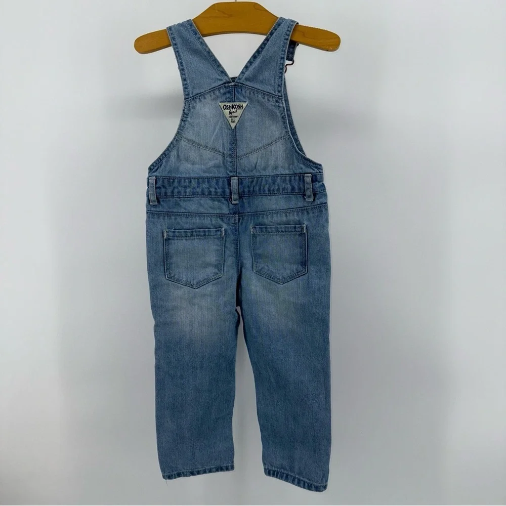 OshKosh B'gosh Light Blue Denim Baby Toddler Overalls
